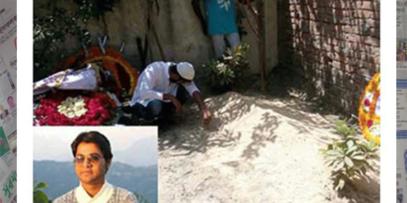 সাংবাদিক ফয়সাল আহমেদের দাফন সম্পন্ন