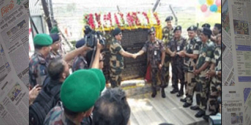 ভারত-বাংলাদেশ সীমান্তের ৮ কিলোমিটার এলাকা অপরাধমুক্ত ঘোষণা
