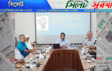 নর্থ ইস্ট মেডিকেল কলেজ পরিদর্শন করলেন যুক্তরাজ্যের অক্সফোর্ড পলিসি ম্যানেজমেন্ট প্রতিনিধিরা
