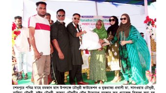 দোয়ারাবাজার ও শেরপুরে প্রবাসীদের উদ্যোগে ৭ শতাধিক রমজান ফুড প্যাকেজ বিতরণ