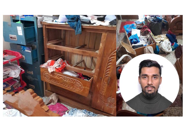সাবেক ছাত্রলীগ নেতার বাড়ীতে পুলিশী তল্লাশী : পরিবারকে হুমকী
