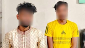 কাষ্টঘর থেকে সোহেল ও রাসেল আটক