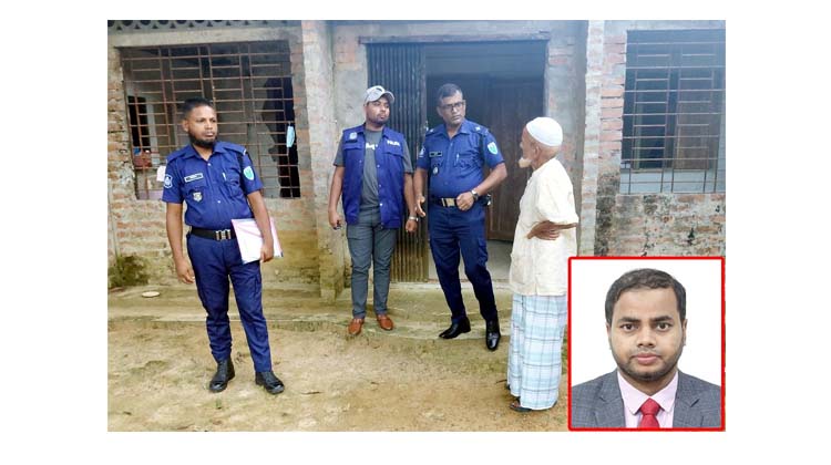 ছাত্রদল নেতার অভিযোগে সাবেক ছাত্র শিবির নেতার বাড়ীতে পুলিশী তল্লাশী