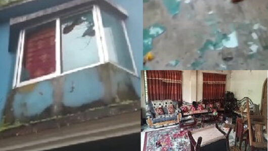 ছাত্রলীগের সাংগঠনিক সম্পাদকের বাড়িতে সন্ত্রাসী হামলা, ভাংচুর ও অগ্নি সংযোগ, আওয়ামীলীগ নেতা কর্মীদের নিন্দা