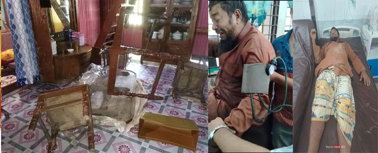 এবার জৈন্তাপুরে এসআই ইলিয়াসের সন্ত্রাসী বাহিনী দিয়ে হামলায় আহত-১