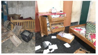 কুলাউড়ায় নারী ছাত্রলীগ নেত্রী প্রমার বাড়িতে হামলা-ভাঙচুর, আতঙ্কে পরিবার