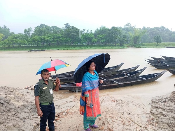 জৈন্তাপুরে অবৈধ বালু-পাথর উত্তোলনের বিরুদ্ধে অভিযান, লাখ টাকা জরিমানা
