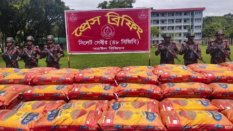 ৩ মাসে সিলেটের বিভিন্ন সীমান্তে ৫৭ কোটি টাকার ভারতীয় পণ্য জব্দ